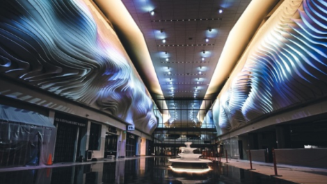 The Look Company redesigned the interior of the Salt Lake City Airport