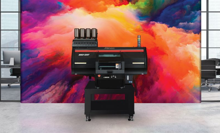 The Mimaki 3DUJ-2207 3D printer