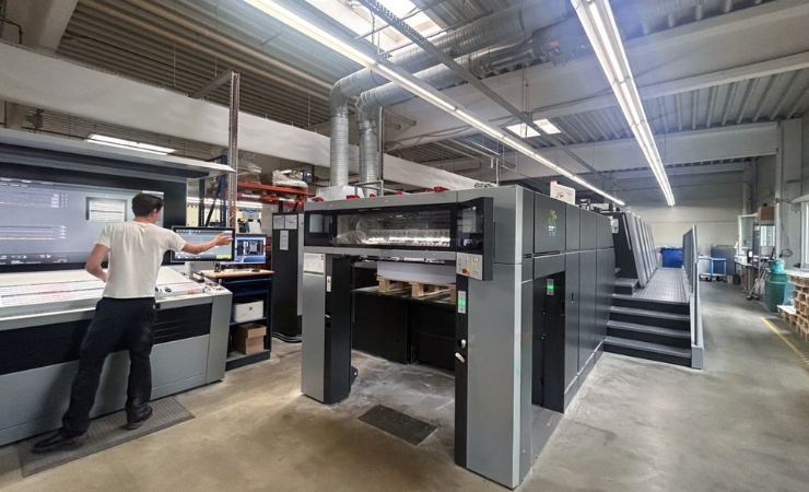 The Seipmann hybrid environment featuring offset and digital printing from HEIDELBERG