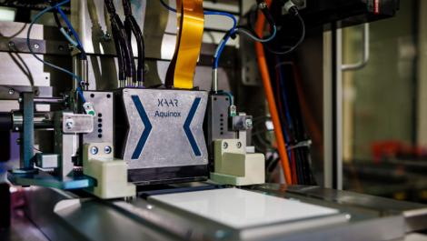 The Xaar Aquinox printhead.