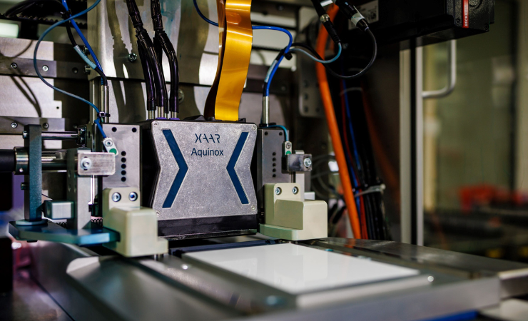 The Xaar Aquinox printhead.