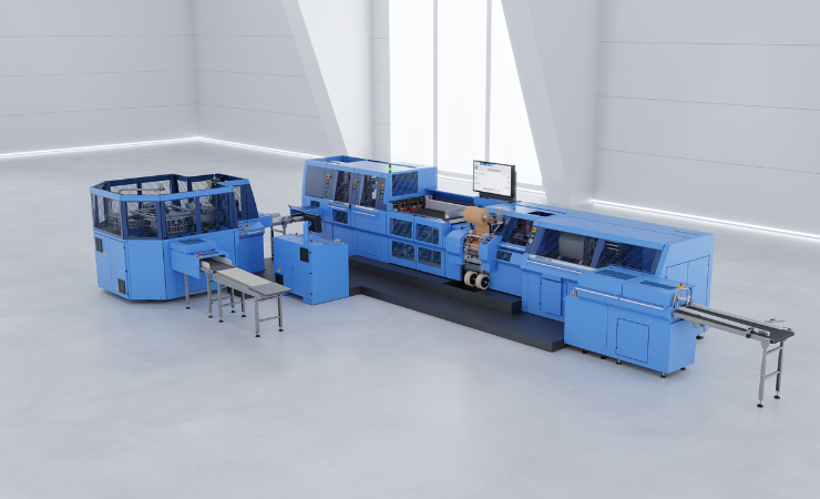 The new Diamant MC 30 book line from Müller Martini