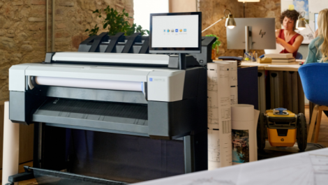 The new HP DesignJet T2600 MFP Plus Edition Build Connected