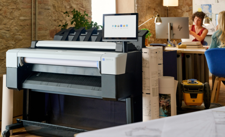 The new HP DesignJet T2600 MFP Plus Edition Build Connected