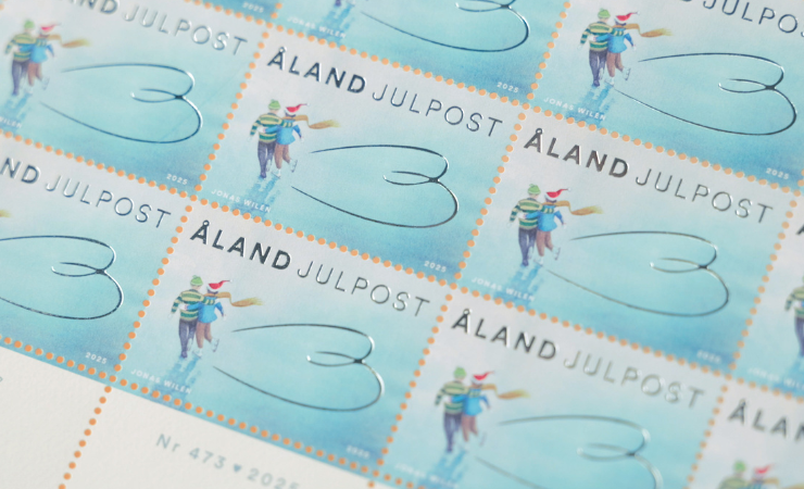 The stamps, produced by Cartor, were recognised at the World’s Best Stamp Competition