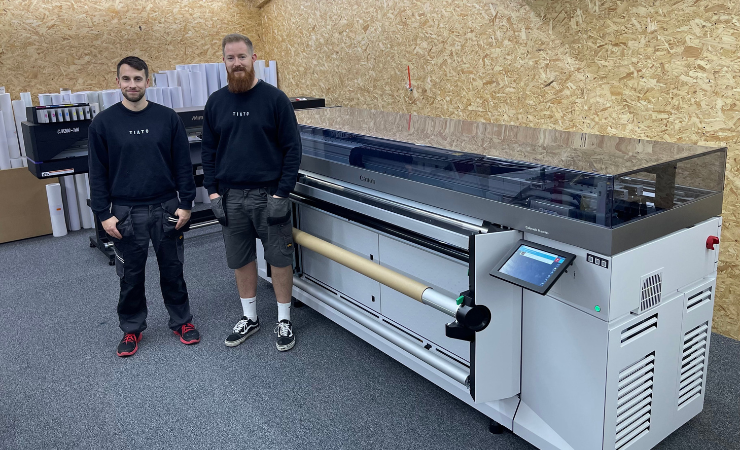 Tiato's Alex Mitchell (L) and Tim Tomblin