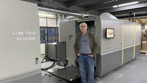 Tórculo in Spanish first with Ricoh web inkjet