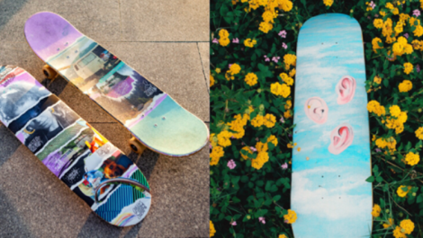 Roland DG creates personalised skateboards