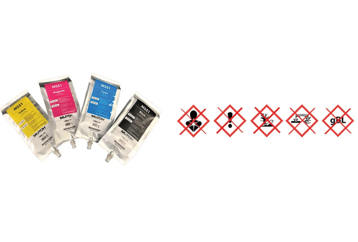 Mutoh announces hazardfree sign and display ink Digital Printer