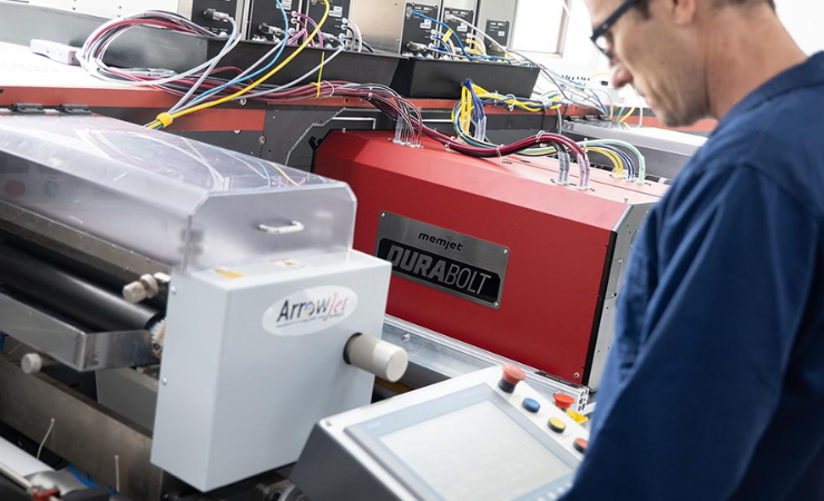 Memjet has launched a new turnkey printing solution, the DuraBolt 325C PrintEngine.