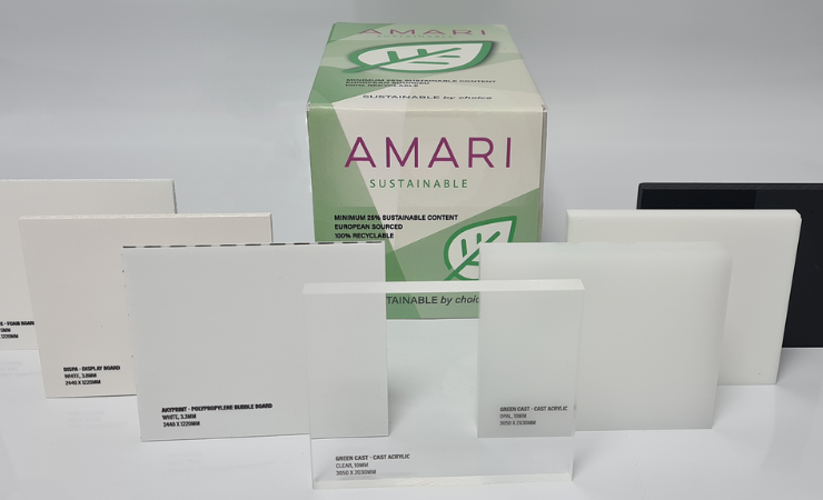 Amari Plastics goes green with new materials range