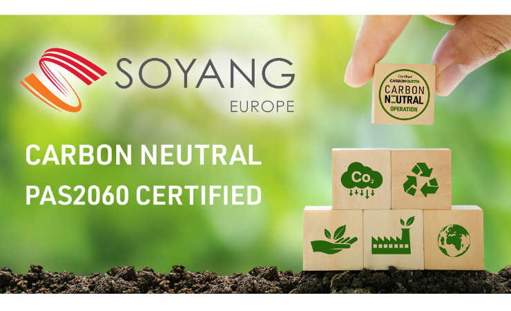 Soyang Europe is certified carbon neutral