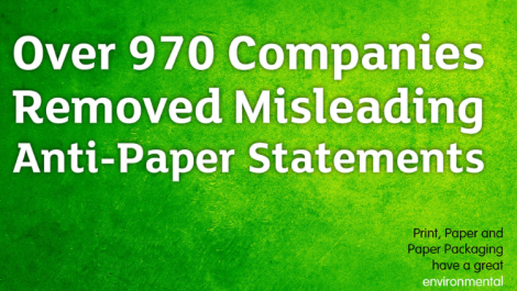 Two Sides challenges 970 companies over greenwashing claims