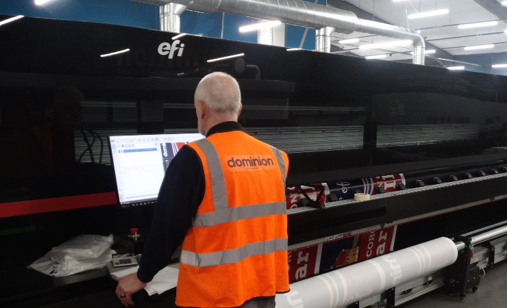 Dominion Print, has enhanced its manufacturing facilities with a £500,000 investment in additional printing and production technology