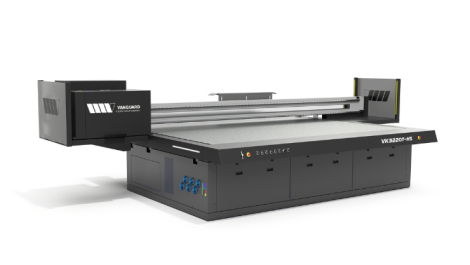 Vanguard Europe has unveiled a next-generation UV flatbed printer, the VK3220T-HS, at Fespa Global.