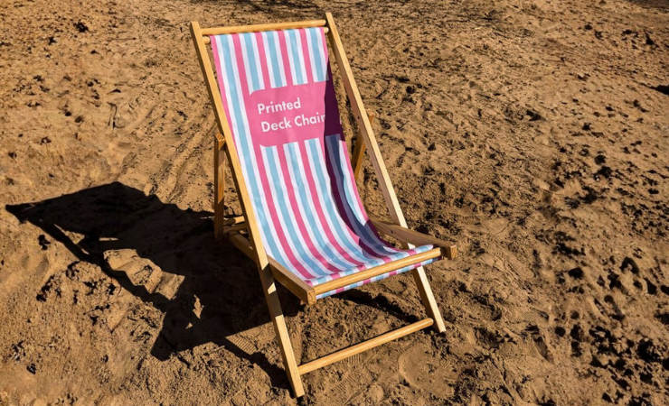 Very Display's new printed deck chair