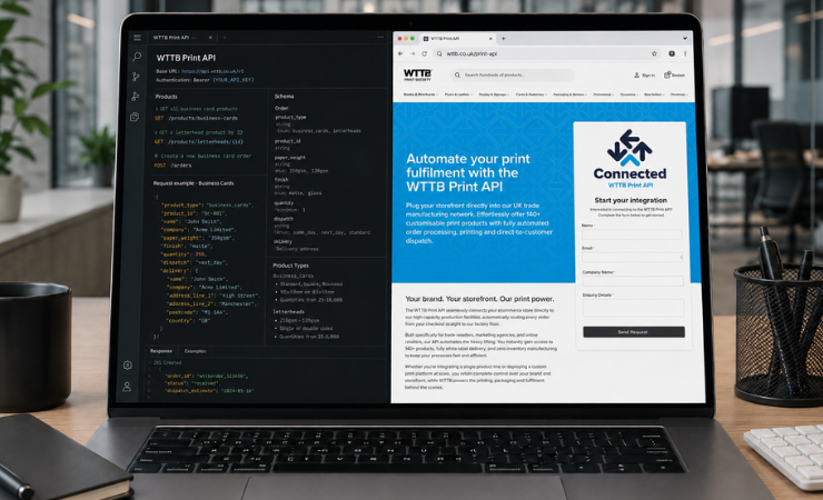WTTB's Print API simplifies print fulfilment for customers