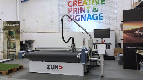 Go Cre8 goes with Zünd cutting table