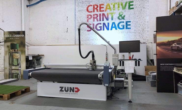 Go Cre8 goes with Zünd cutting table
