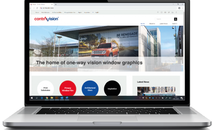 Contra Vision launches new website