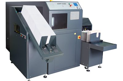Kube Print target growth with a CMT-330 trimmer