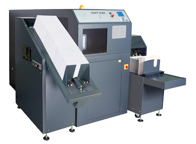 Kube Print target growth with a CMT-330 trimmer
