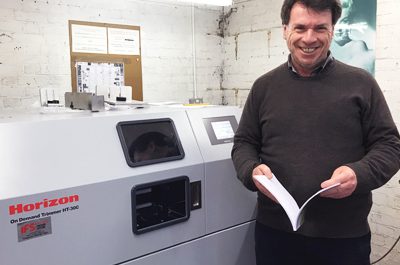 Catford Print Centre streamlines with Horizon HT-30