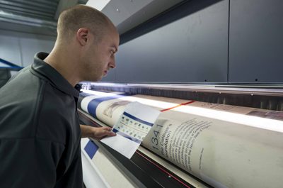 Leach expands fabric graphic production