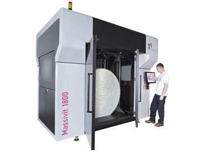 First dual Massivit 3D printing installation in France