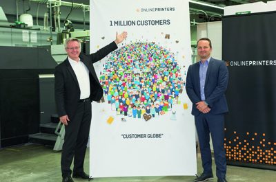 Onlineprinters gains its millionth customer