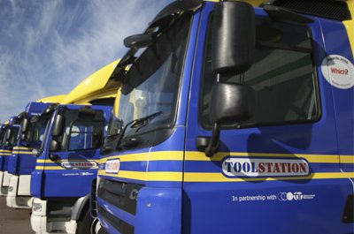 RGVA fits new livery for Toolstation
