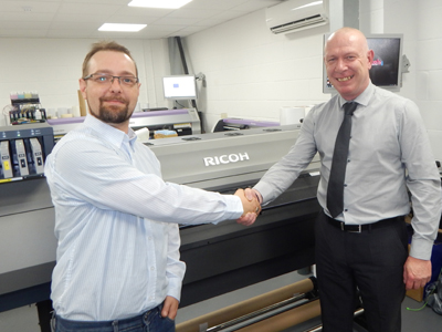 Ricoh Latex first for Vinyl Decals Direct