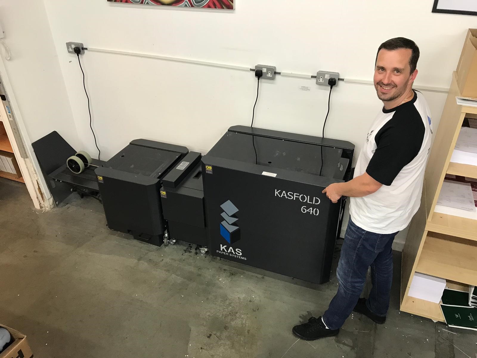 Finishing equipment delivers for Diamond Digital Printer