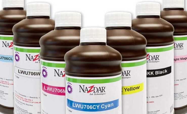 Nazdar launches 706 Series UV-LED inkjet inks