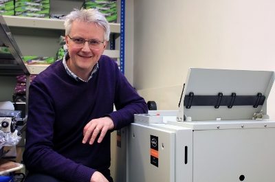Watkiss booklet maker saves on waste for First Folio