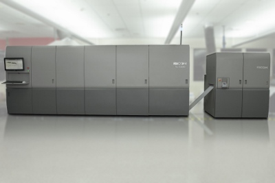 Cut sheet and continuous development from Ricoh