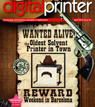 'Oldest Printer In Town’ competition for solvent printers