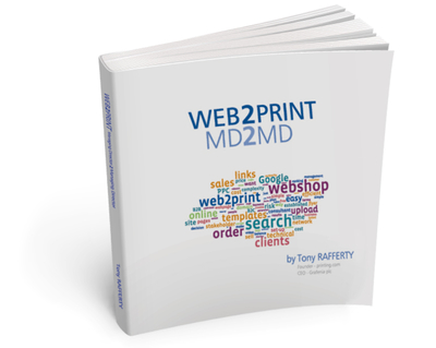Web to print book give away at Ipex